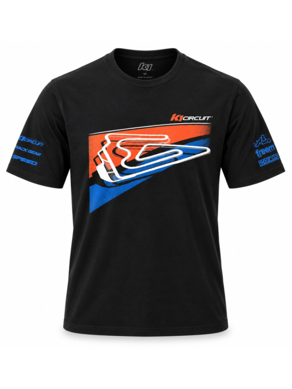 K1 Circuit Racing T Shirt Mens M Black Go Kart Motorsports Sponsor Graphic Tee
